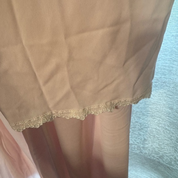 Vintage Women’s Pale Pink Shadowline Long Sleeves Buttoned Down Robe Size XL - Picture 5 of 8